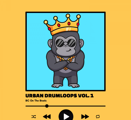 BC On The Beats Urban Drumloops VOL.1 WAV